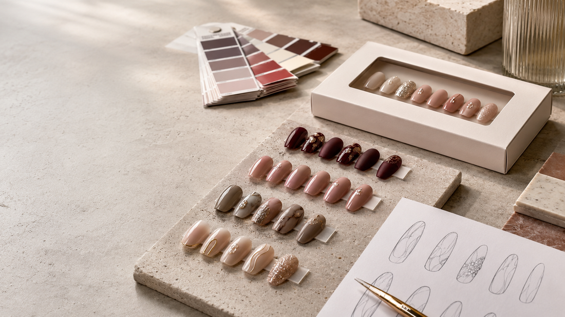 Custom Press-On Nails for Brands: What Can Be Customized?