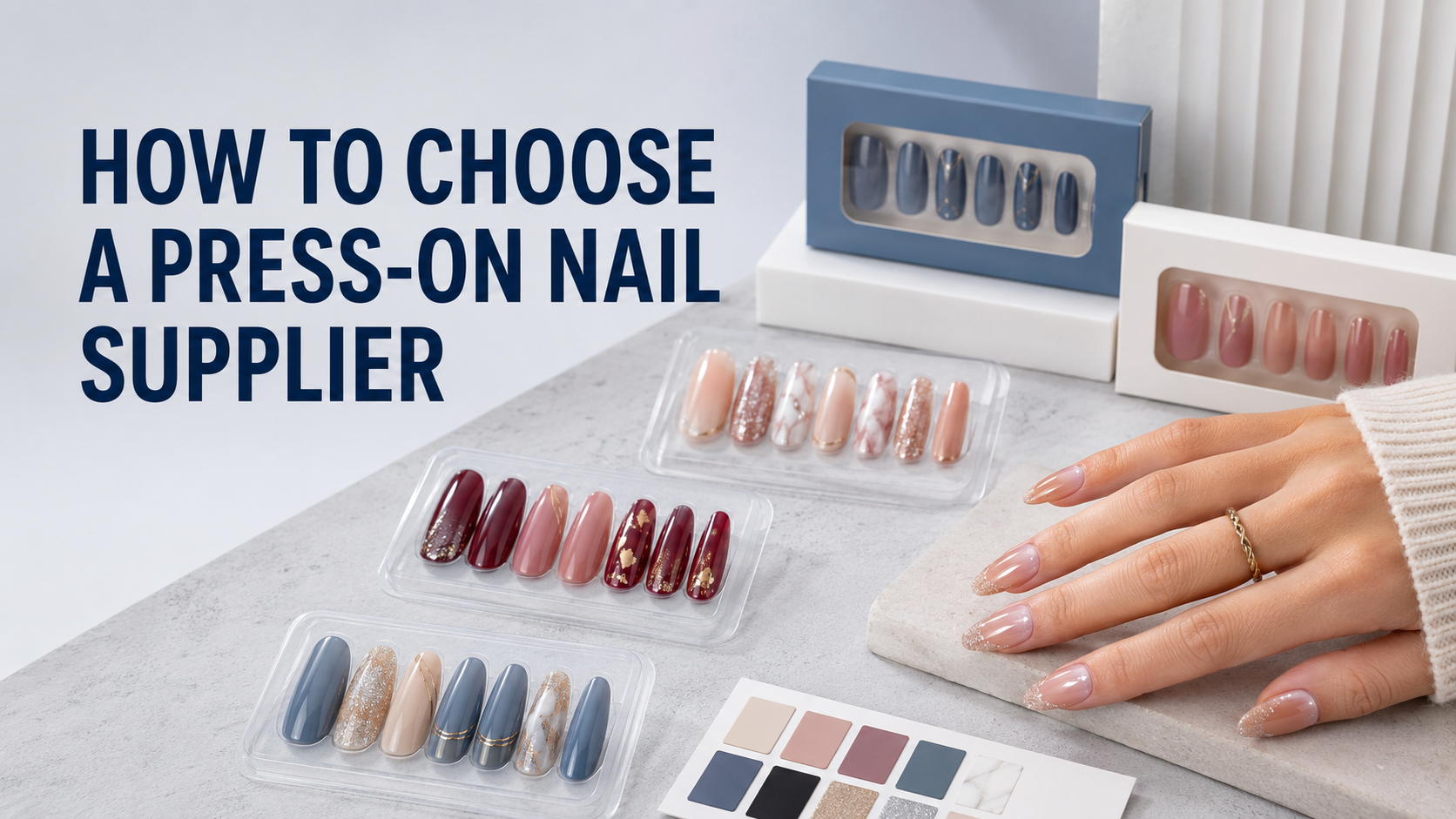 How to Choose a Press-On Nail Supplier for Your Business
