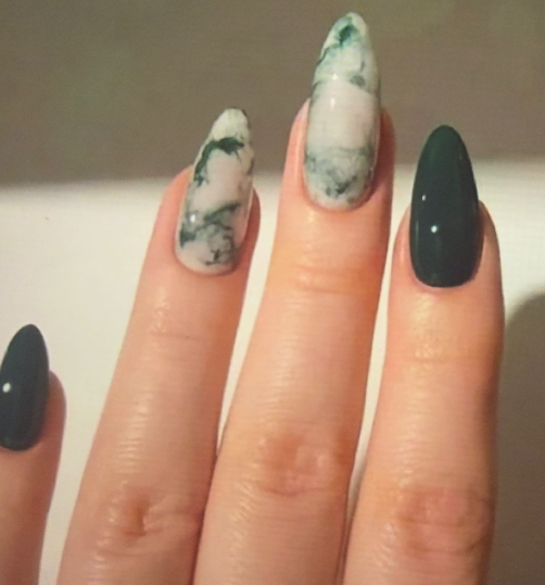 Press-on nail product samples