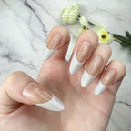 Elegant Nude French Tip Press-On Nails