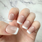 Clean Nude Square French Press-On Nails