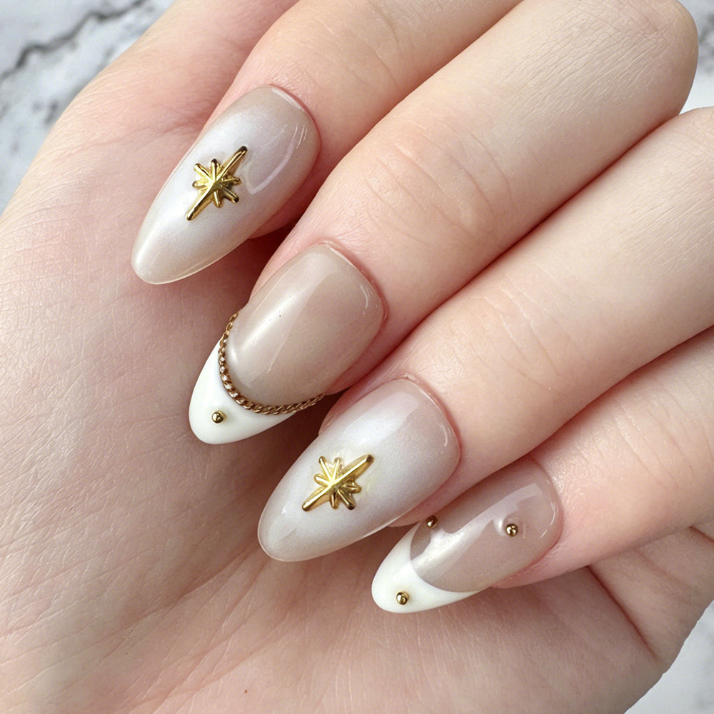 Nude Star French Press-On Nails