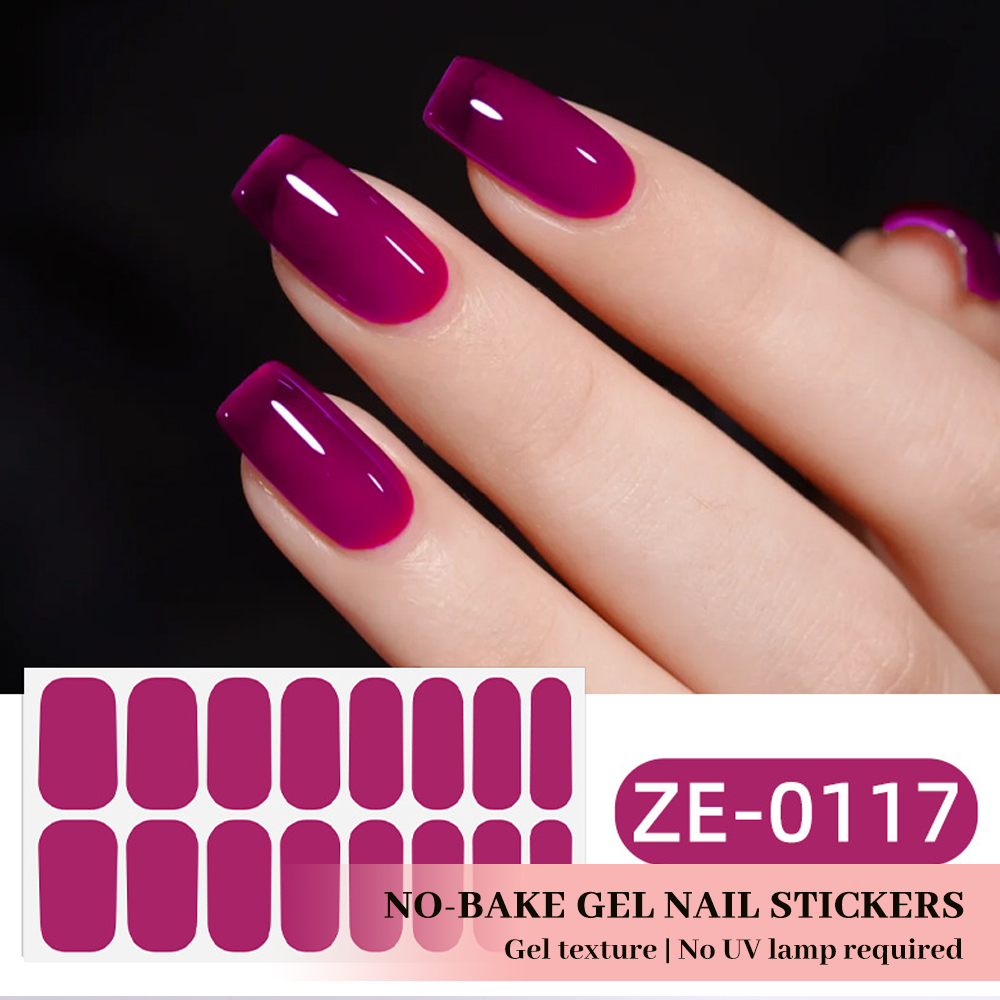 Champagne Gold Mailer Box Nail Sticker Kit | OEM/ODM Custom Nail Wrap Set