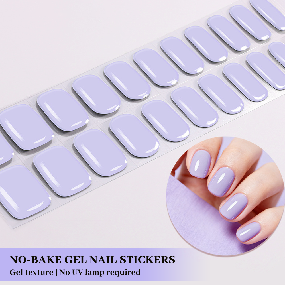 UV-Free Gel Nail Wrap Set | OEM/ODM Custom Nail Sticker Kit