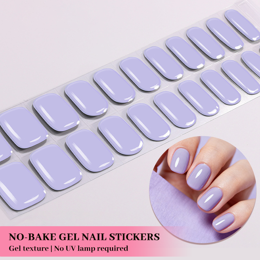 Clear Window Box Nail Sticker Kit | OEM/ODM Custom Nail Wrap Set