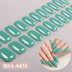 Clear Window Box Nail Sticker Kit | OEM/ODM Custom Nail Wrap Set