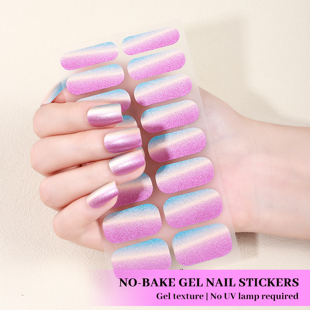 Orange Book-Shaped Nail Sticker Kit Box | OEM/ODM Custom Nail Wrap Set