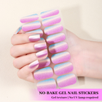 Orange Book-Shaped Nail Sticker Kit Box | OEM/ODM Custom Nail Wrap Set