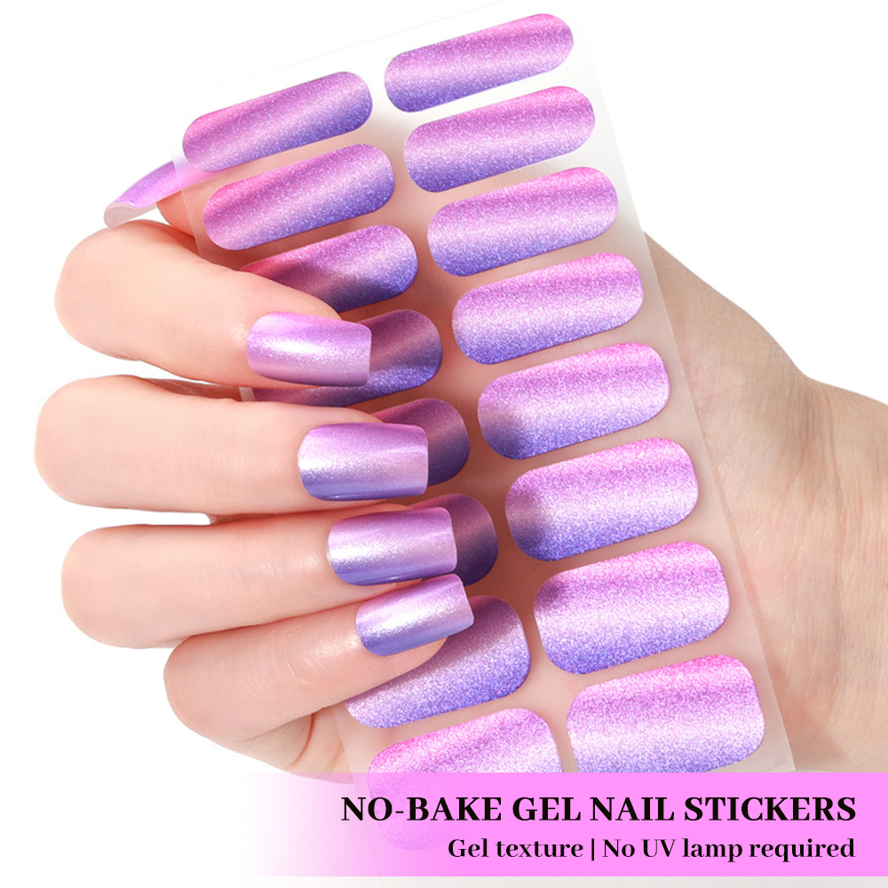 White Book-Shaped Nail Sticker Kit Box | OEM/ODM Custom Nail Wrap Set