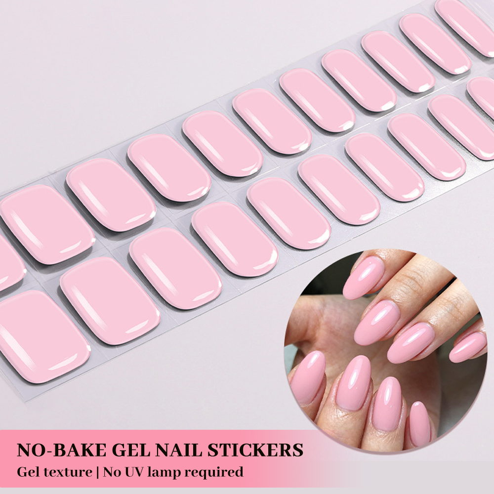 Lime Green Lid and Base Nail Sticker Kit Box | OEM/ODM Custom Nail Wrap Set