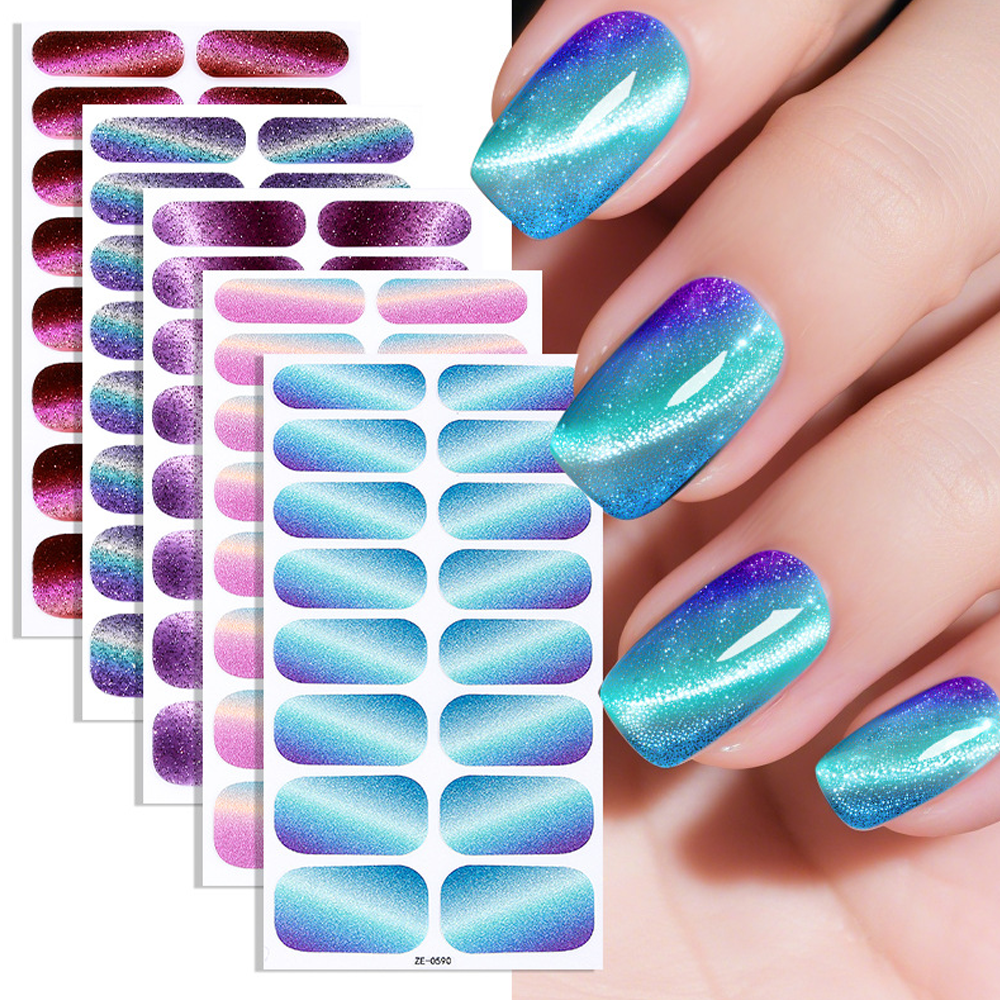 Custom Drawer Box Nail Sticker Kit | OEM/ODM Wholesale Nail Wrap Packaging