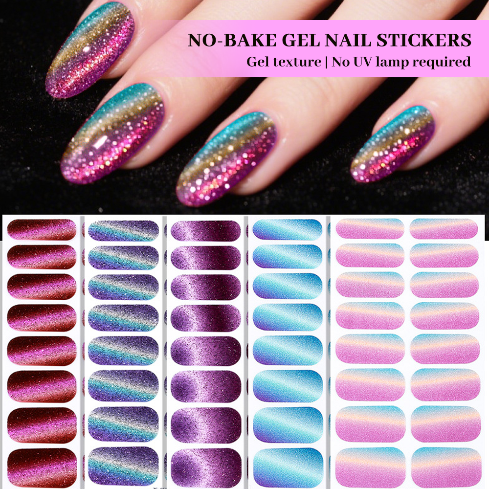 Gradient Drawer Box Nail Sticker Kit | OEM/ODM Wholesale Packaging
