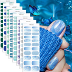 Purple Marble Nail Wrap Single Pack | OEM/ODM Wholesale Nail Stickers