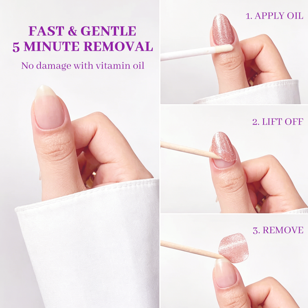 Purple Marble Nail Wrap Single Pack | OEM/ODM Wholesale Nail Stickers