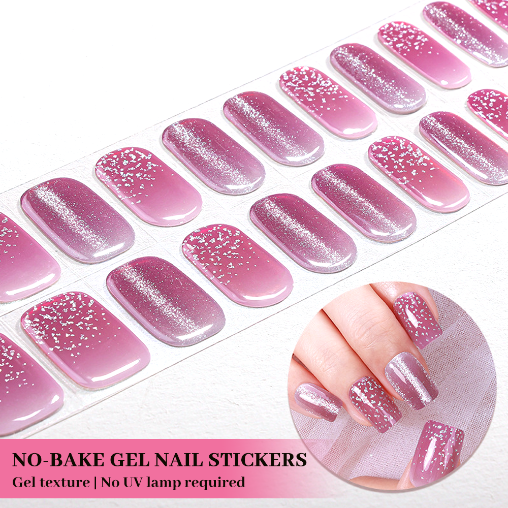 Premium UV-Free Gel Nail Wrap Kit with Open-Lid Gift Box | OEM/ODM Wholesale