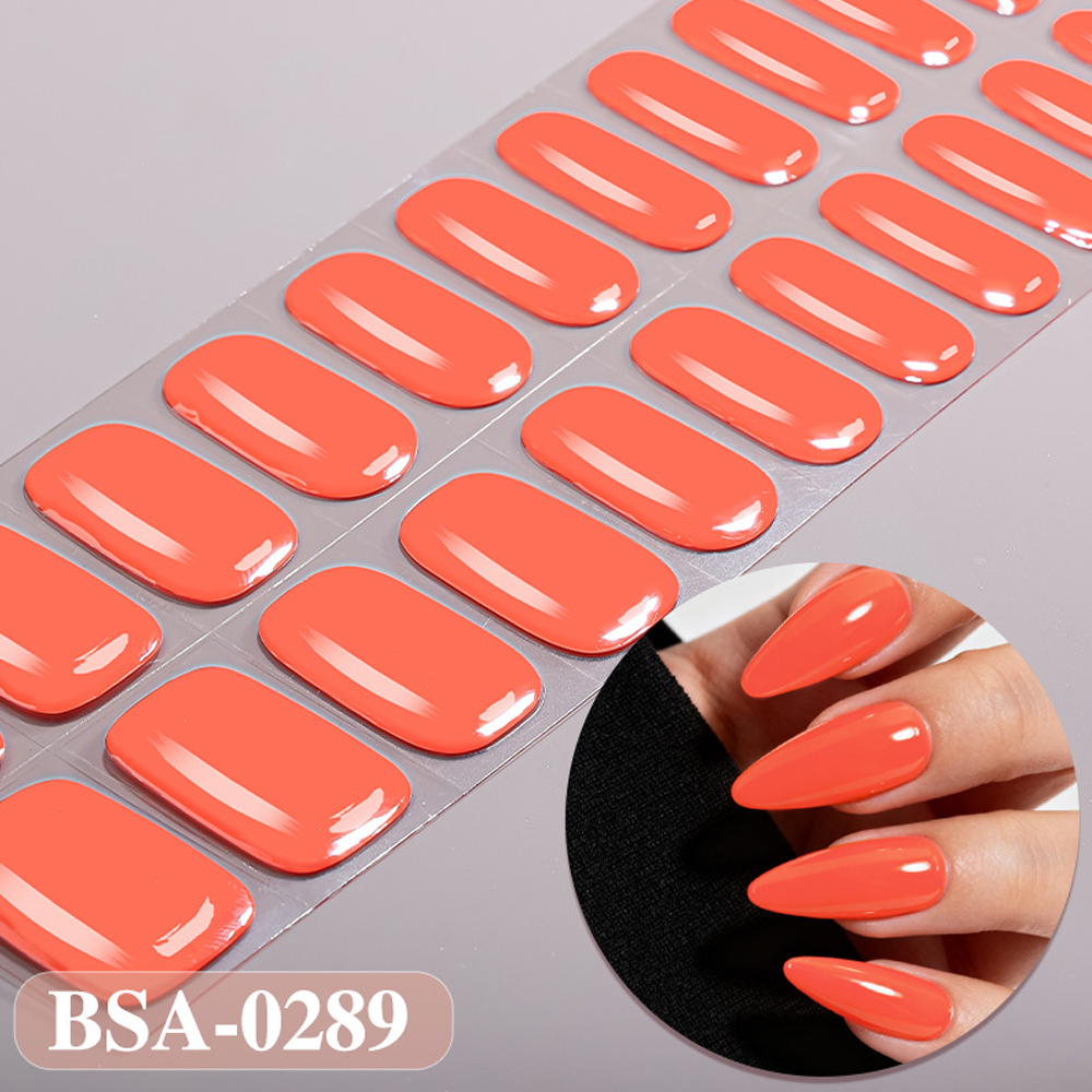 Soft Pink Nail Wrap Single Pack | OEM/ODM Wholesale Nail Stickers