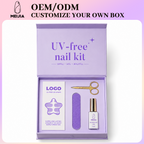 Compact Book-Shaped Nail Wrap Kit Box | OEM/ODM Wholesale Packaging