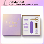 Custom Lid and Base Nail Wrap Kit Box | OEM/ODM Wholesale Packaging