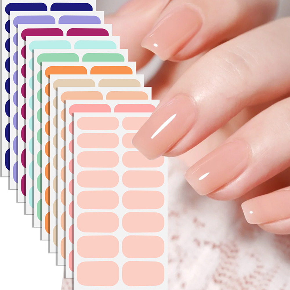 Book-Shaped Nail Sticker Kit Box | OEM/ODM Custom Nail Wrap Gift Set