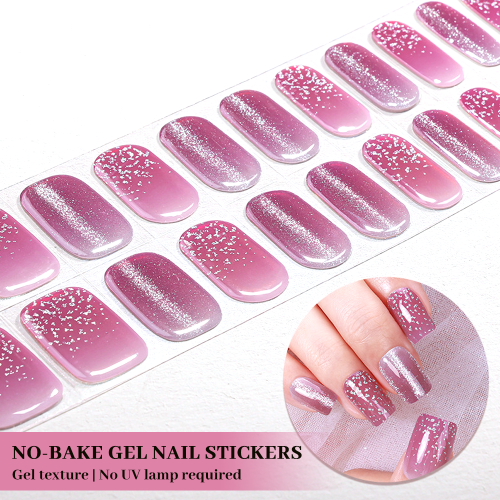 Lid and Base Nail Sticker Kit Box | OEM/ODM Custom Nail Wrap Set